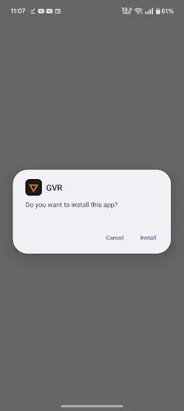 Screenshot of GVR Game Booster APK
